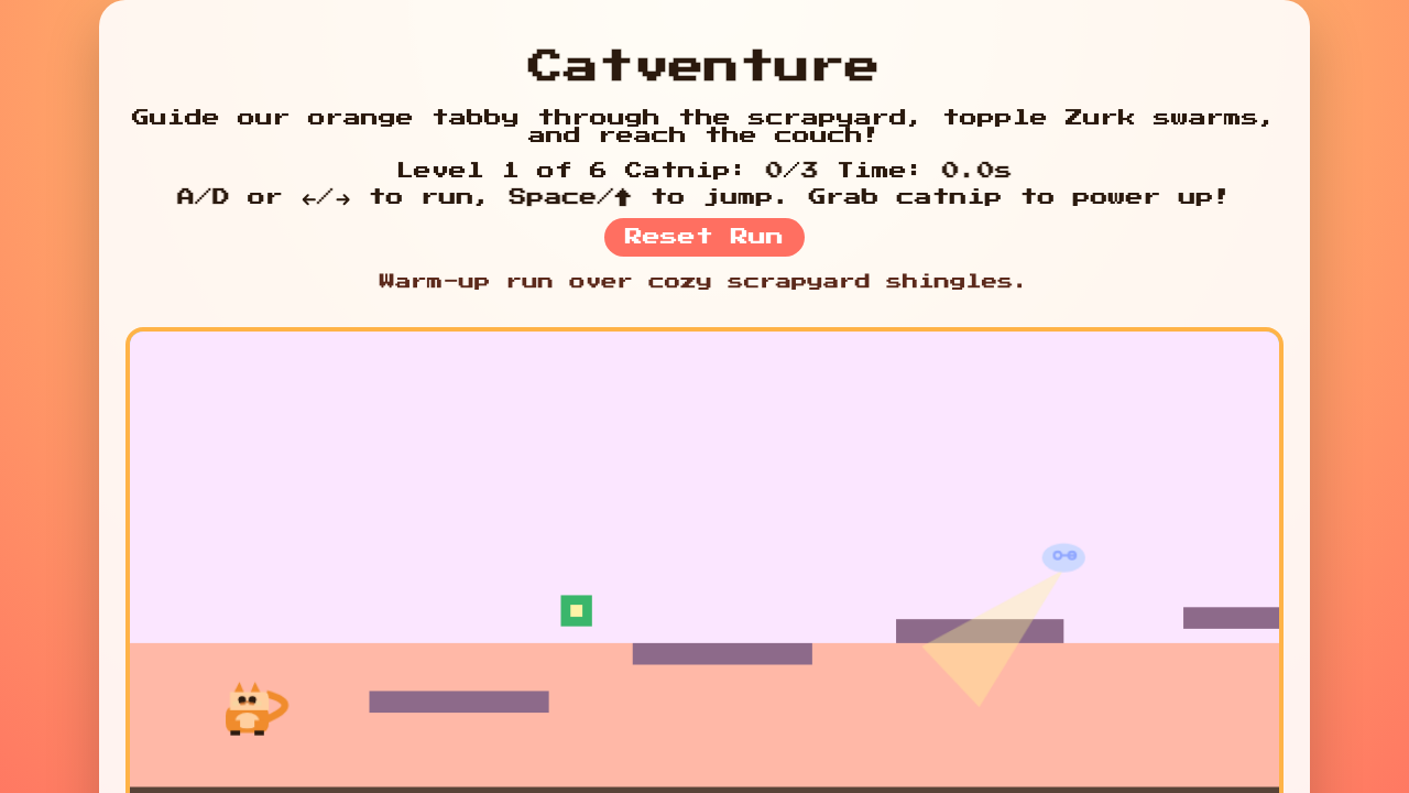 Catventure gameplay screenshot